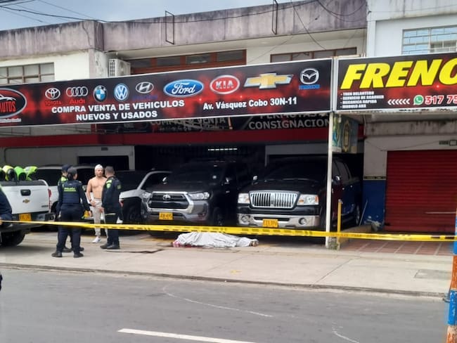 Atención: un muerto y dos capturados tras atentado sicarial en el norte de Cali - Redes Sociales