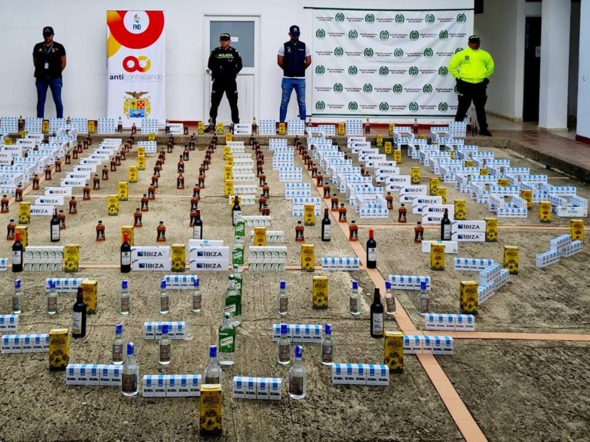 Incautaron más de 2.311 botellas de diferentes marcas en Bolívar