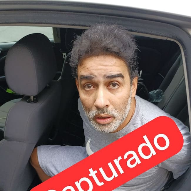 Alias Pirry, cabecilla del grupo El Mesa capturado en España- foto Andrés Julian Rendón
