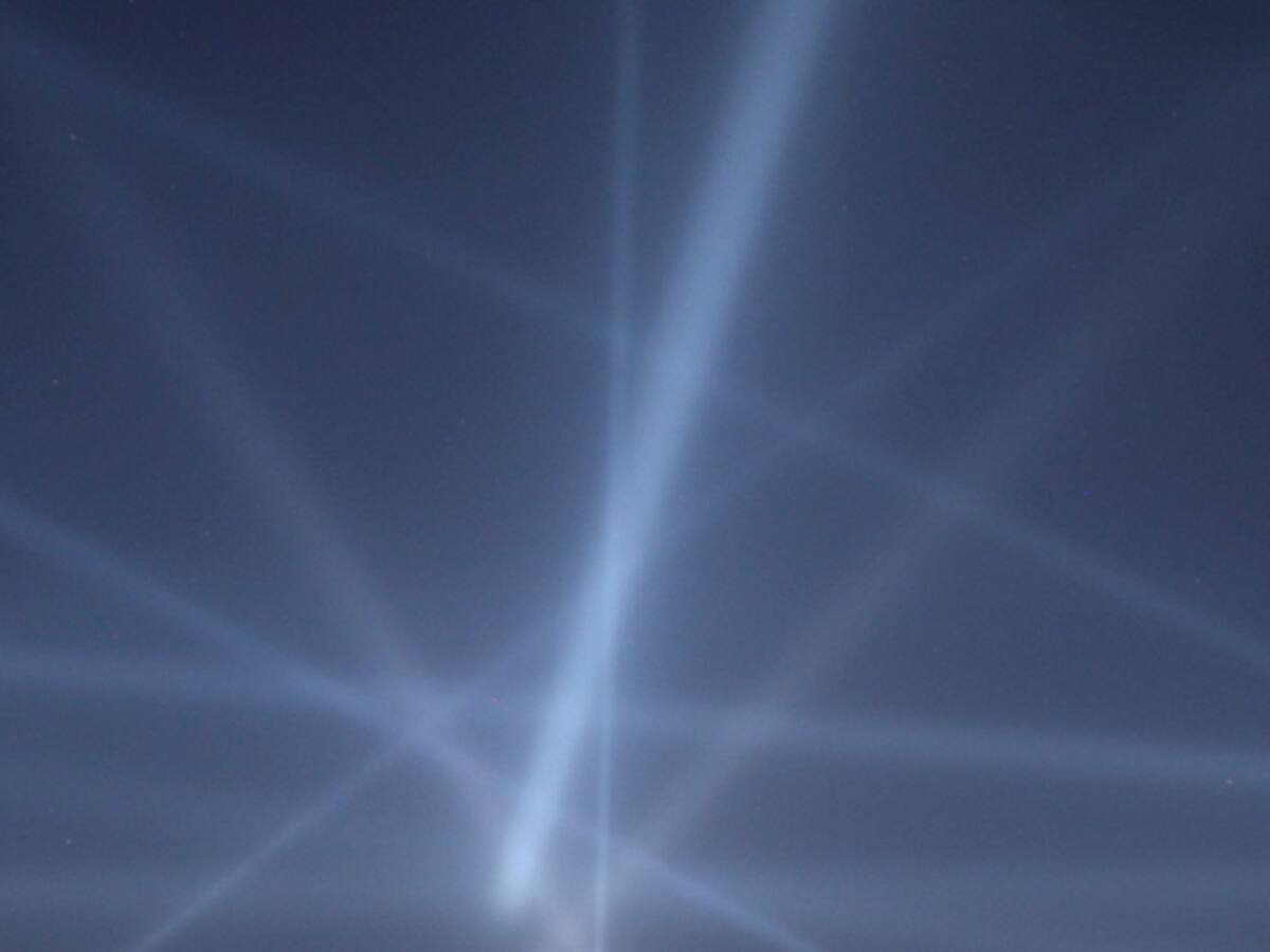 Con luces al cielo empresarios de eventos en Boyacá lanzan SOS por Covid-19