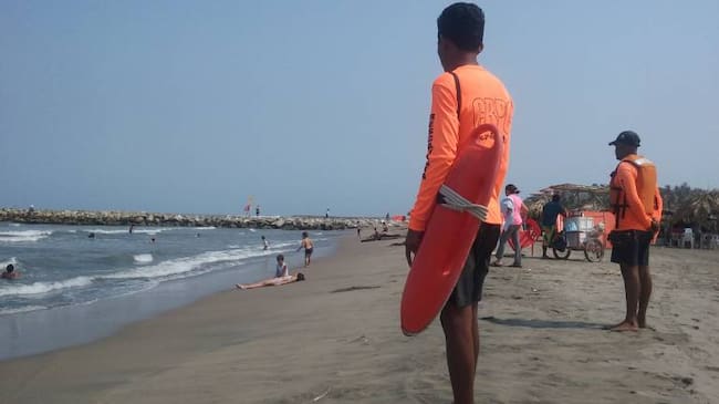 Playas de Puerto Colombia, departamento del Atlántico.