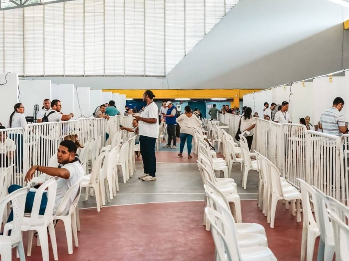PMU se trasladó al lugar de escrutinio en el Coliseo de Combate de Cartagena