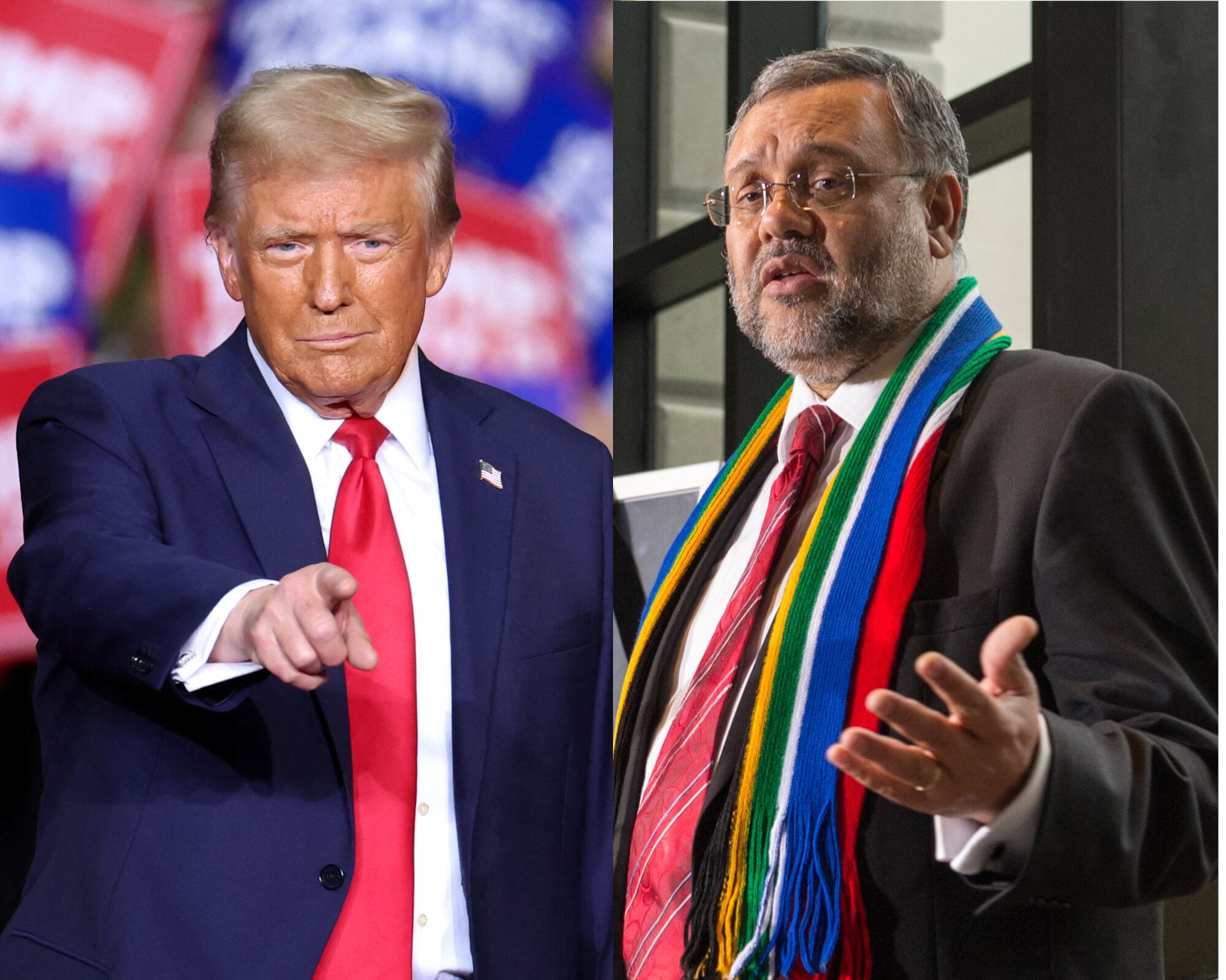 La administración Trump retomó los ataques a quienes no comparten posturas con el mandatario y anunció la expulsión del embajador sudafricano.
(Foto: Caracol Radio / Getty)