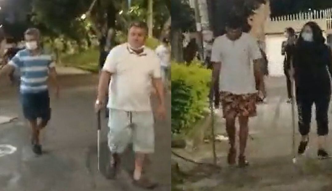 Cansados de los robos y atracos; hombres y mujeres decidieron conformar los frentes de seguridad ciudadana.