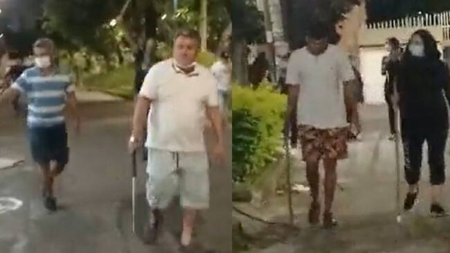 Cansados de los robos y atracos; hombres y mujeres decidieron conformar los frentes de seguridad ciudadana.