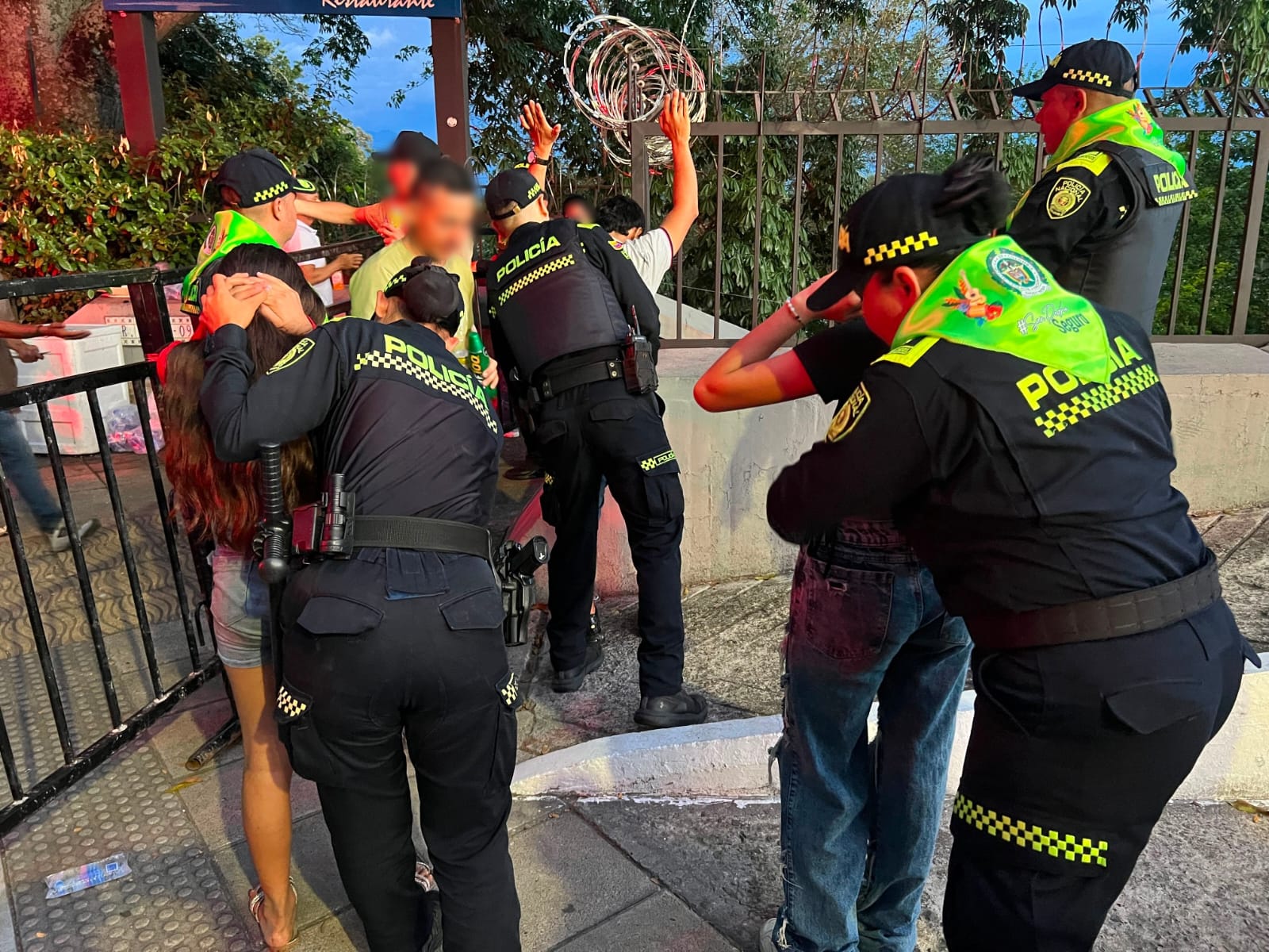 Esto representa una disminución de 20 hechos denunciados. Foto policía Neiva.