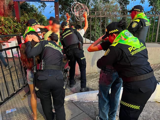 Esto representa una disminución de 20 hechos denunciados. Foto policía Neiva.