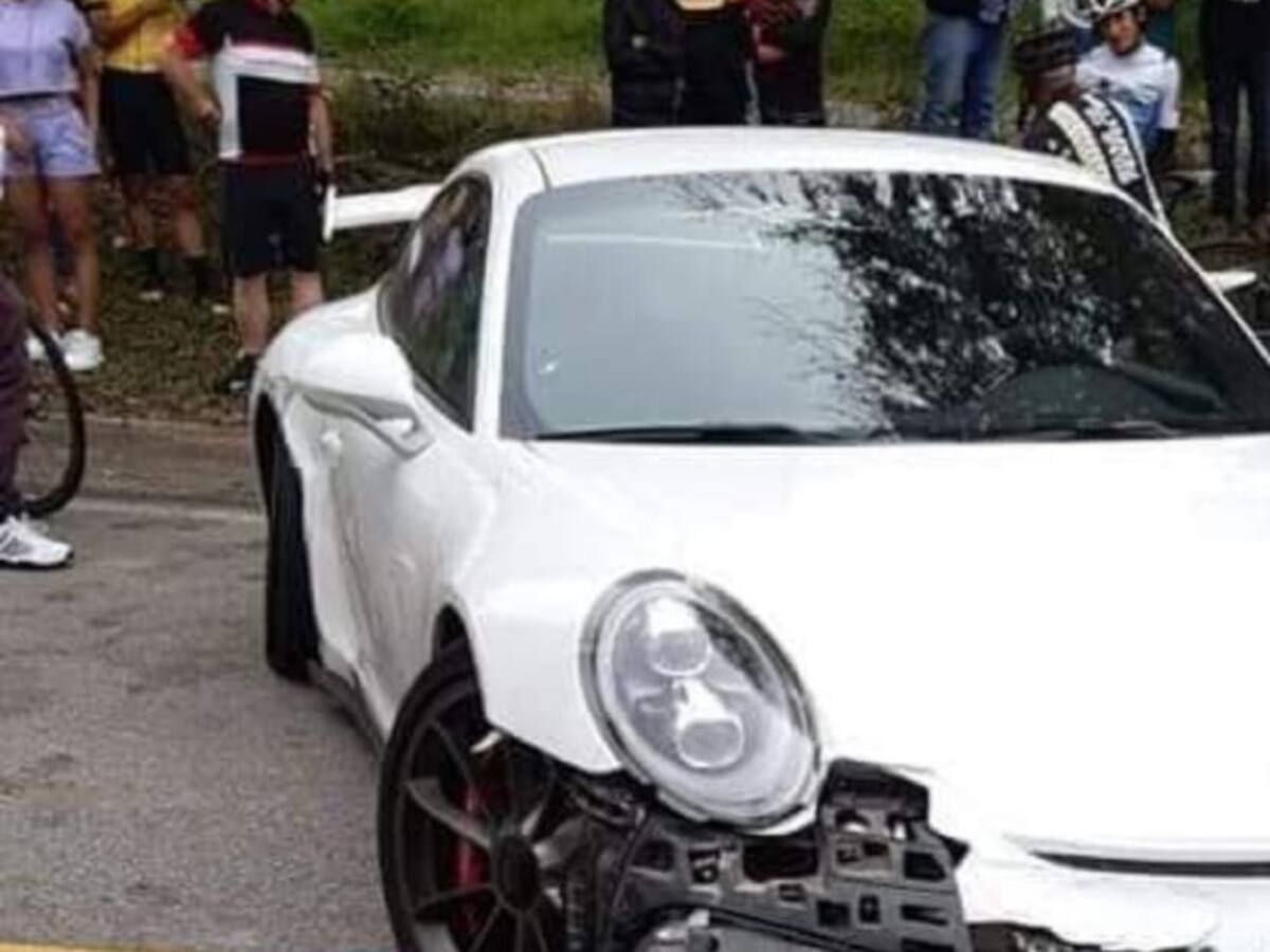 "Dios es el que me tiene vivo": Ciclista arrollado en Barbosa