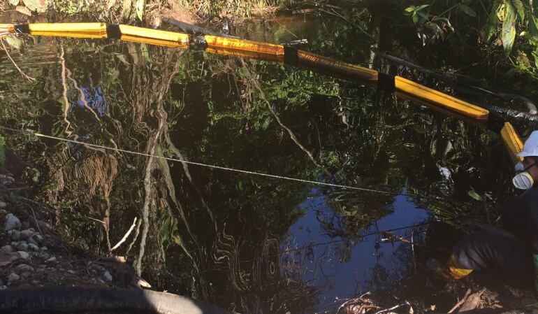 Derrame de petróleo en La Lizama