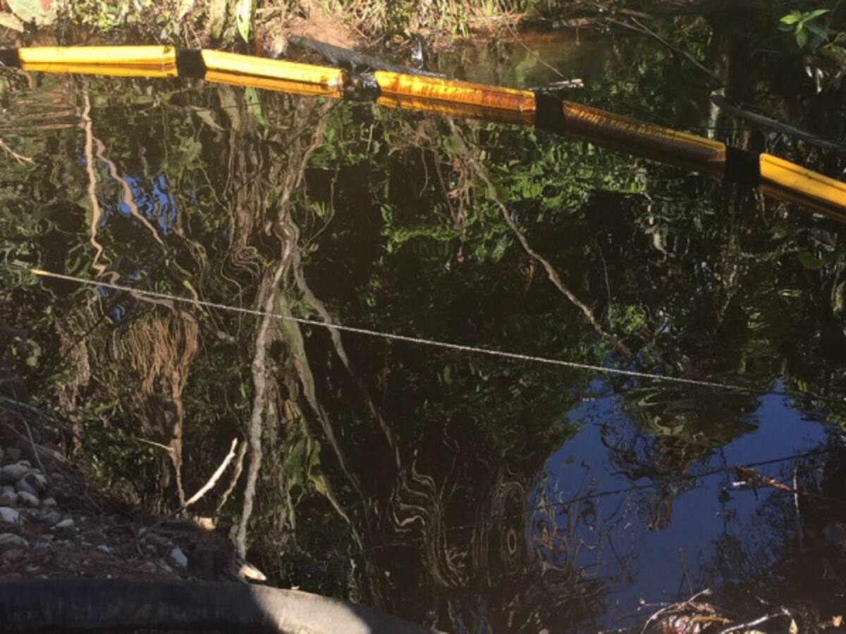 Denuncian en la Fiscalía a MinAmbiente y Ecopetrol por derrame de crudo