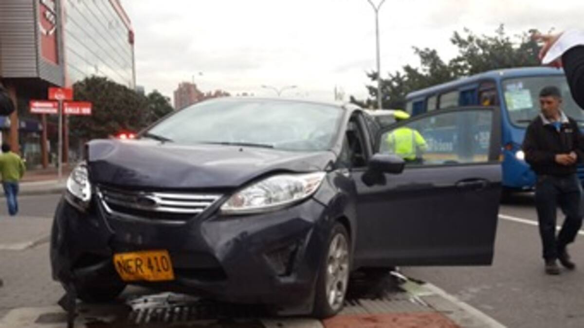 Seis peatones atropellados en el norte de Bogotá