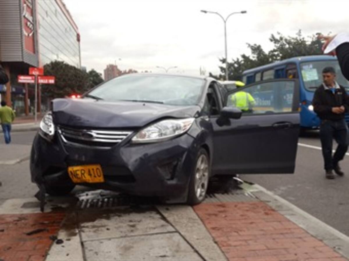 Seis peatones atropellados en el norte de Bogotá