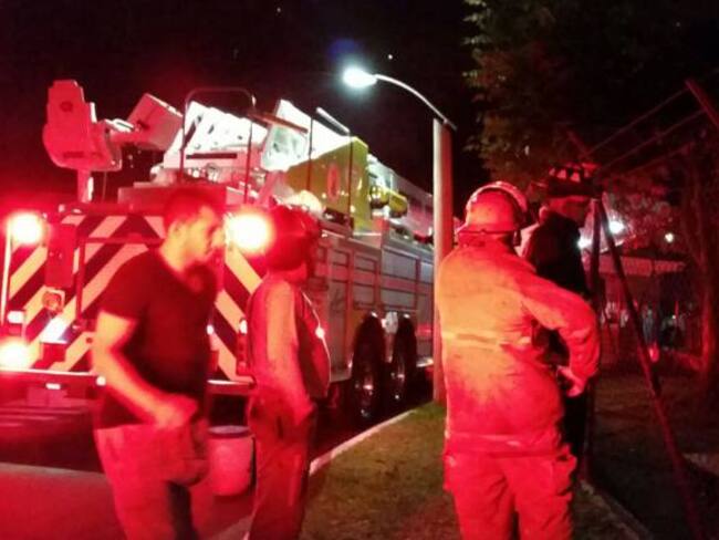 Ocho heridos deja explosión en empresa de tinturas y telas en Barbosa, Antioquia