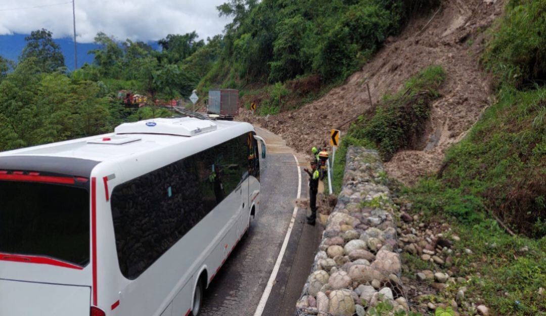Ya hay paso en la vía Bucaramanga - Barrancabermeja