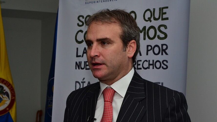 Superintendente de Industria y Comercio, Pablo Felipe Robledo . Foto: Colprensa