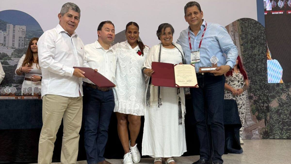 Distrito de Cartagena recibe Premio Nacional SIMIT por su gestión en tránsito y movilidad