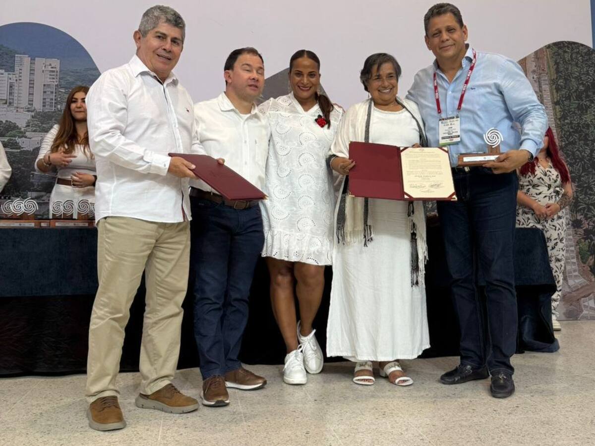 Distrito de Cartagena recibe Premio Nacional SIMIT por su gestión en tránsito y movilidad