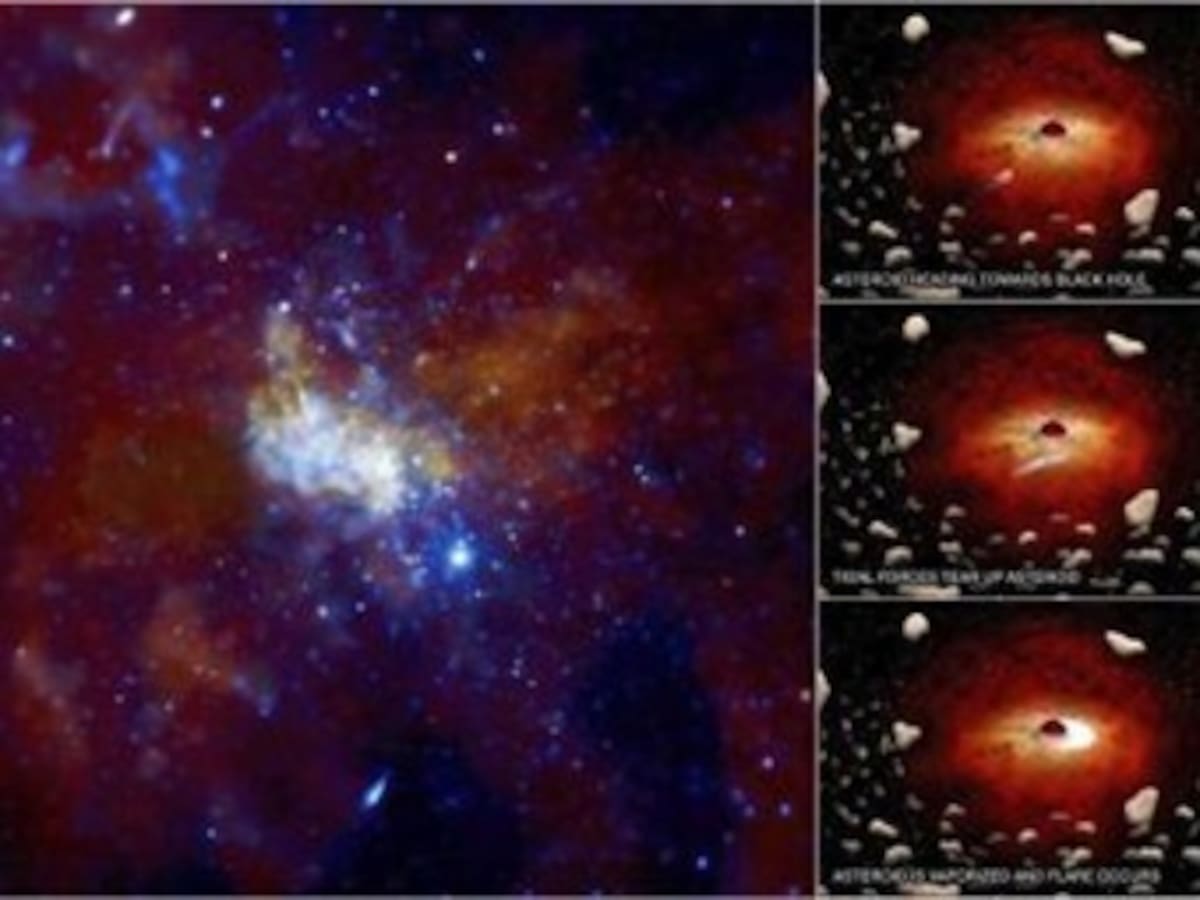 Astrónomos detectan el despertar de un agujero negro
