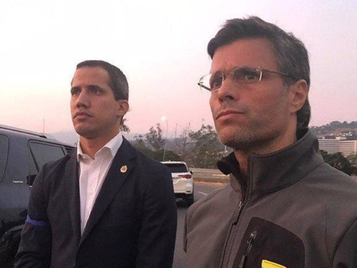 Leopoldo López llegó a Madrid