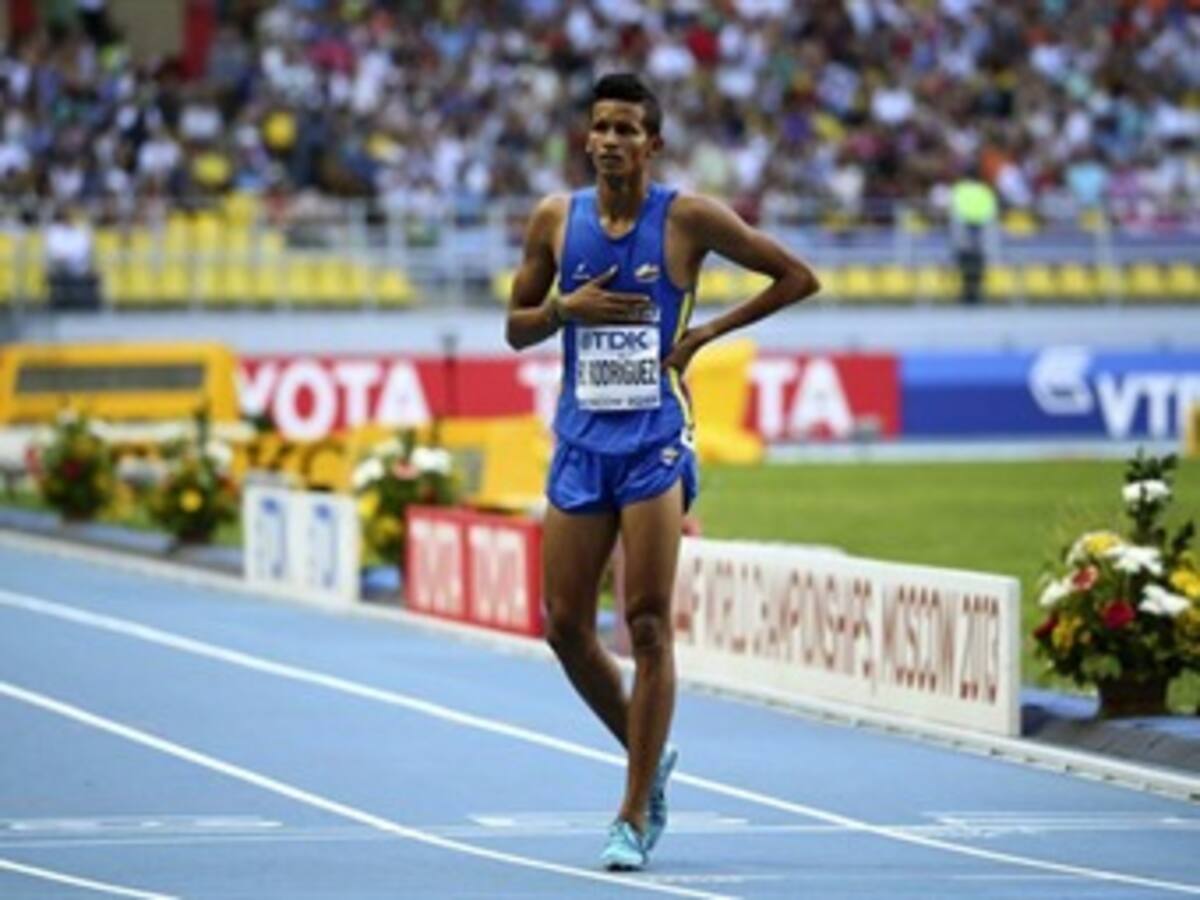 Rafith Rodríguez, eliminado en semifinales de 800 metros