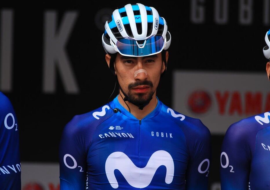 Iván Ramiro Sosa, ciclista colombiano del Movistar Photo by Joan Cros Garcia - Corbis/Getty Images)