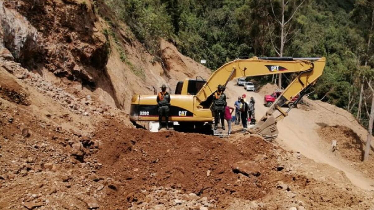 Desmantelada explotación minera ilegal en Riosucio