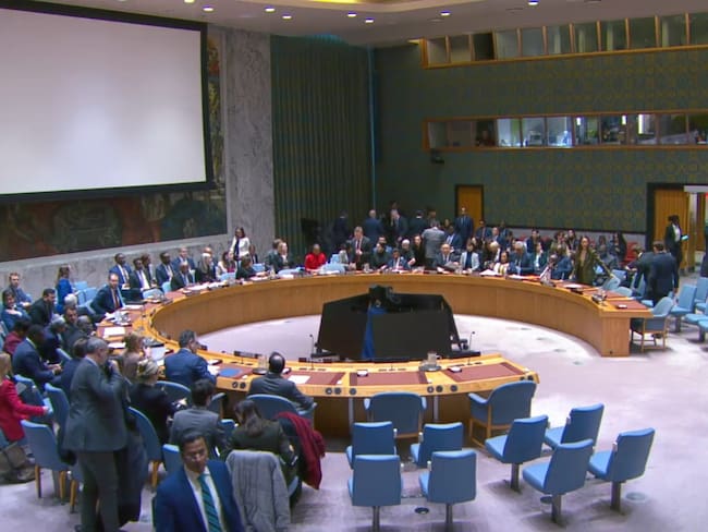 Consejo de Seguridad de la ONU. Vía: Naciones Unidas.