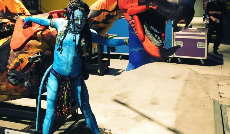 Maritza Melo hace parte de "Toruk"  del Circo del Sol