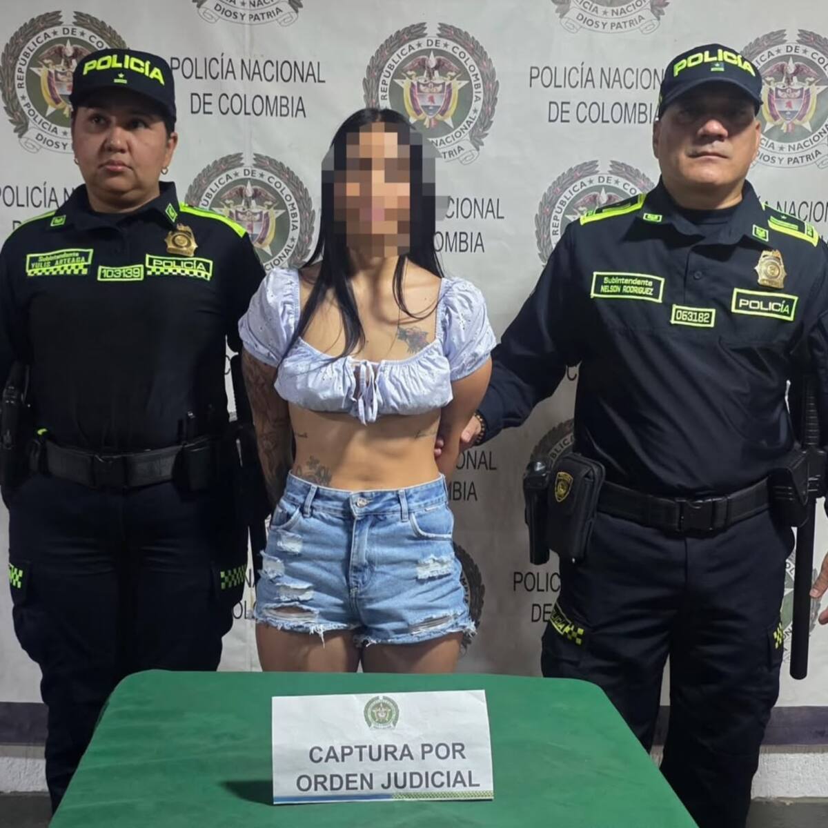 Capturaron a alias ‘Melissa Fierro’, una temida sicaria de 18 años en Girardot