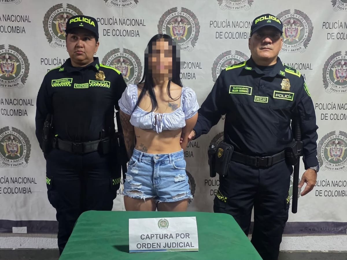 Capturaron a alias ‘Melissa Fierro’, una temida sicaria de 18 años en Girardot