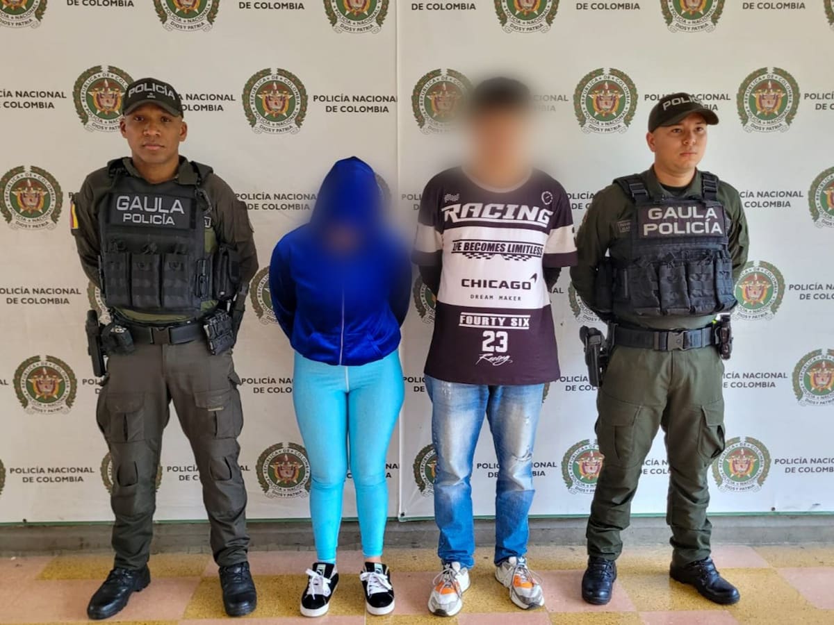 Capturan a dos presuntos delincuentes que extorsionaban a un comerciante de Ibagué