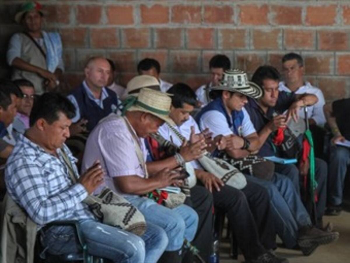 Sin bloqueos mejora clima de negociación entre Gobierno e indígenas