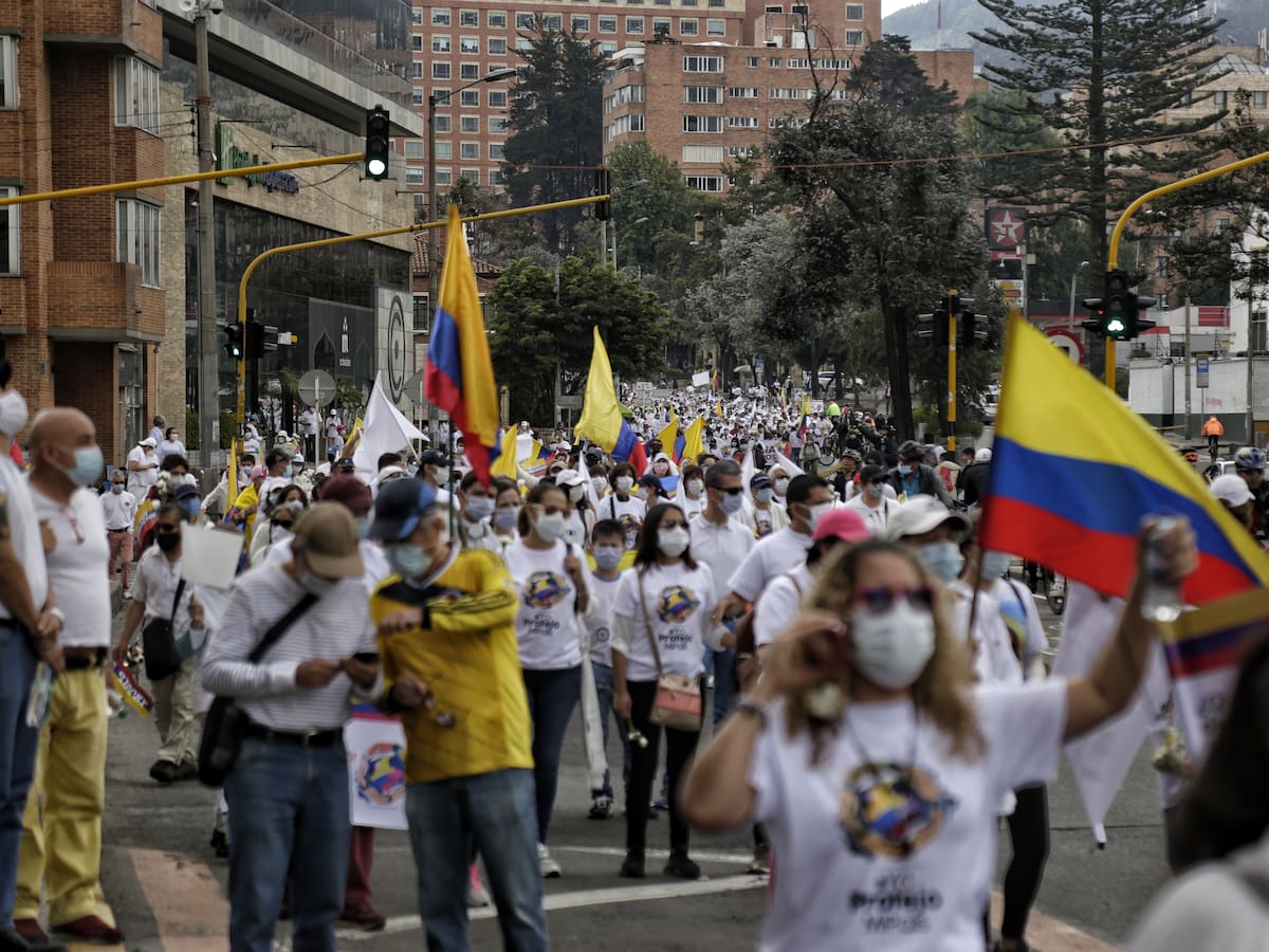 Marcha HOY 29 de octubre contra Gobierno Petro EN VIVO: así avanzan las protestas