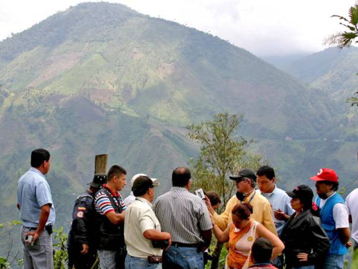 Se reportan sismos en el volcán Machín en el Tolima