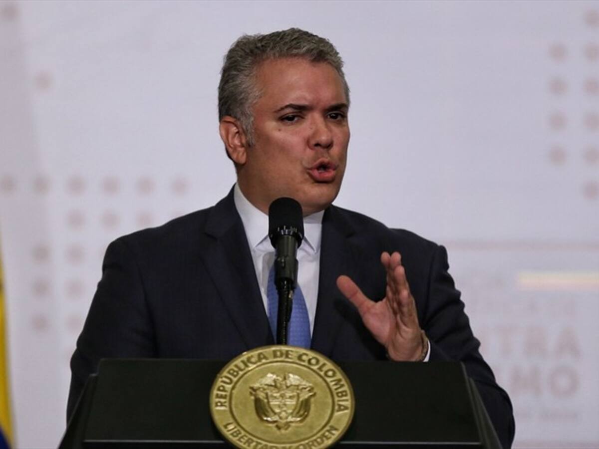 Iván Duque aseguró desde Davos que este año se llegará a un acuerdo pensional