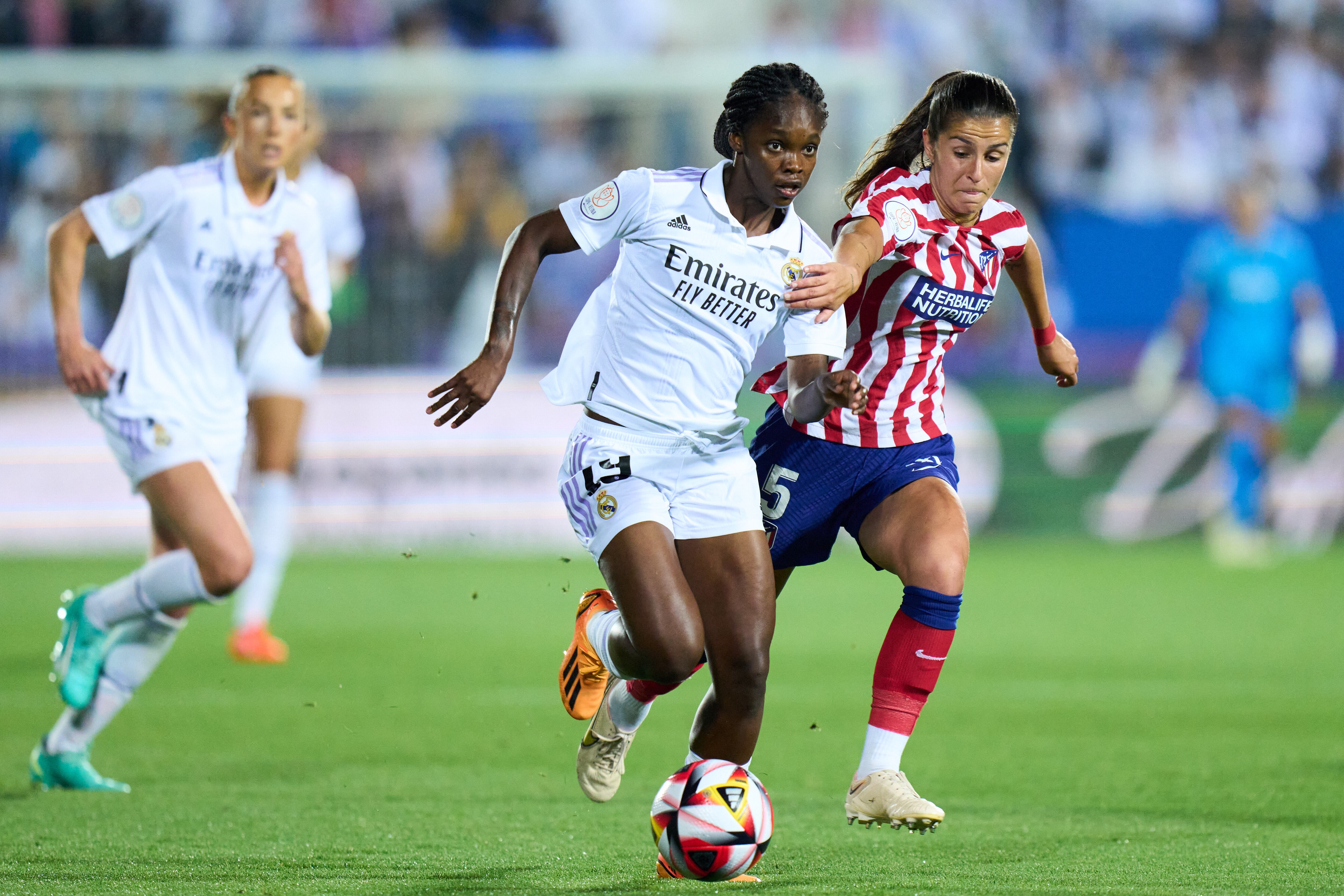 Linda Caicedo del Real Madrid en la Copa de la Reina. (Photo by Angel Martinez/Getty Images)