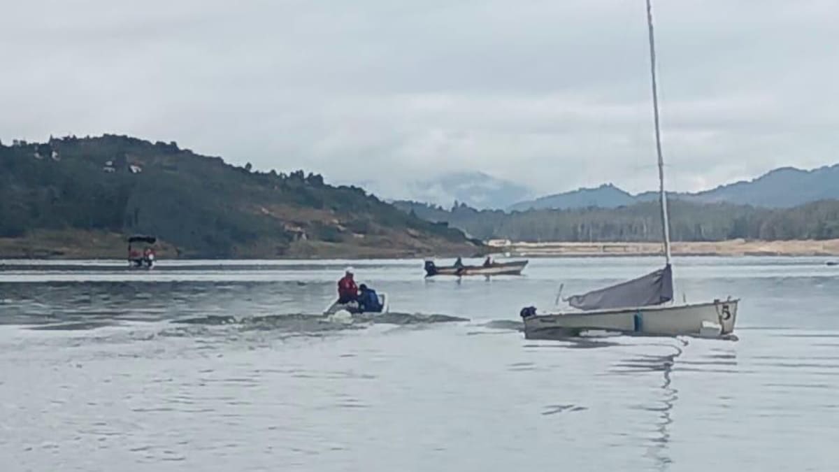 Refuerzan labores de búsqueda en embalse de Tominé por mujer desaparecida