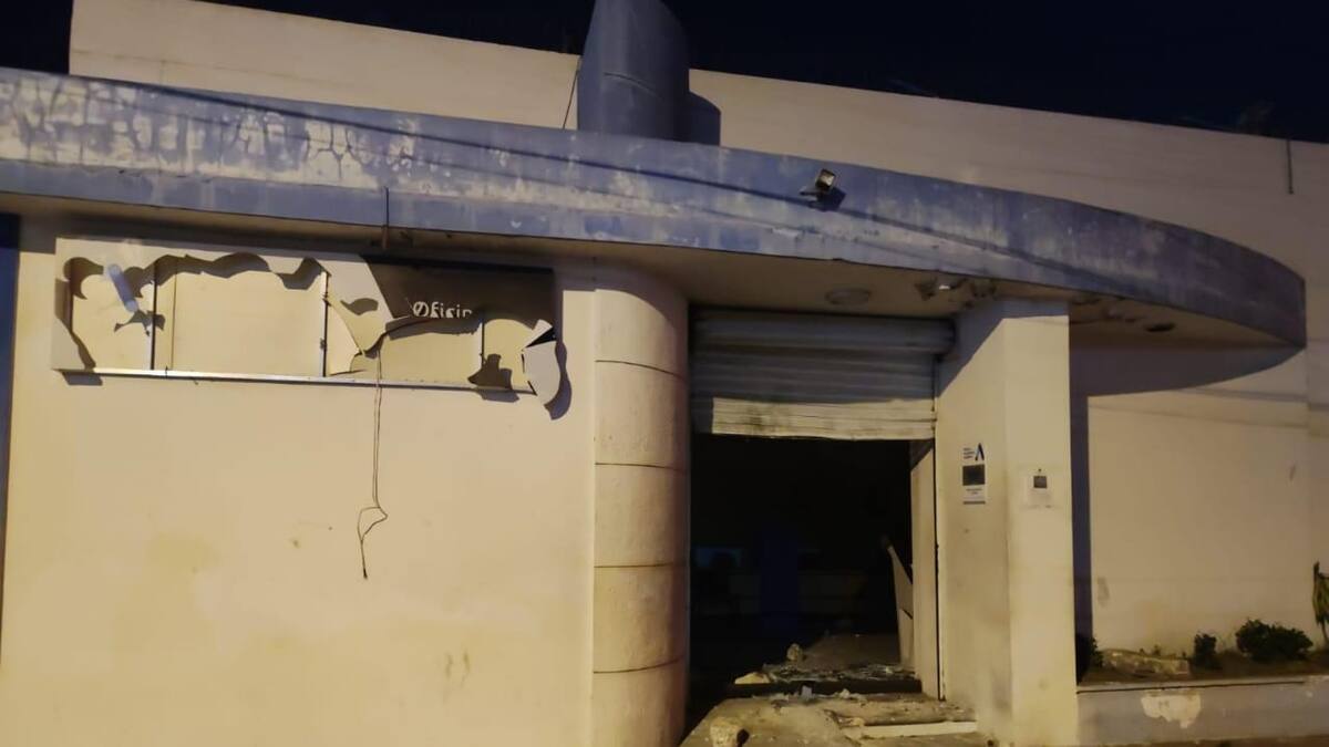 Vandalizan sede de la empresa Air-e, en Soledad, Atlántico