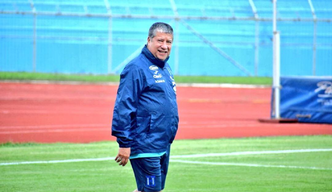 Hernán Darío Gómez, DT colombiano de la selección de Honduras.