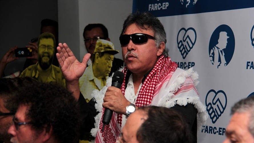Jesús Santrich dijo que hay cohesión en torno a Rodrigo Londoño Echeverri. Foto: Colprensa