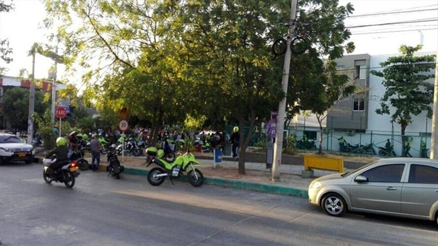 Atentado en Barranquilla. Foto: Colprensa