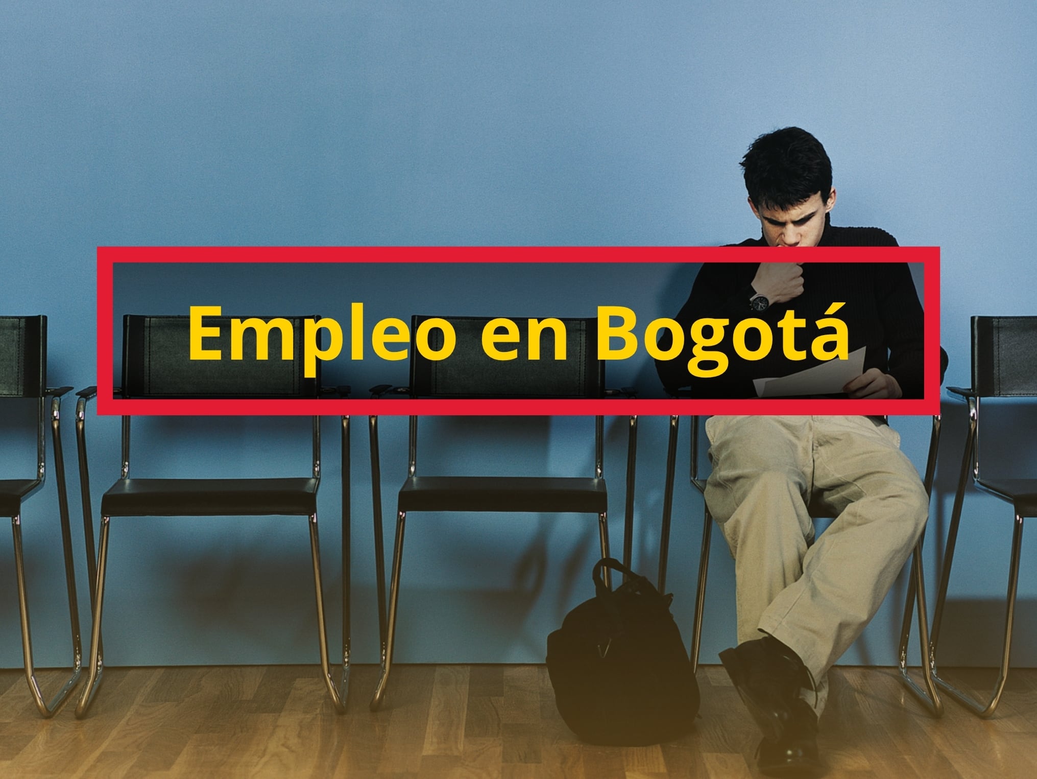 De fondo: Persona esperando para una entrevista de trabajo (Crédito: Getty Images)