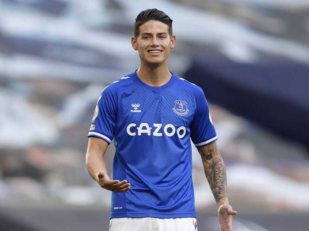 Banfield confirma que James Rodríguez llegó sin costo al Everton