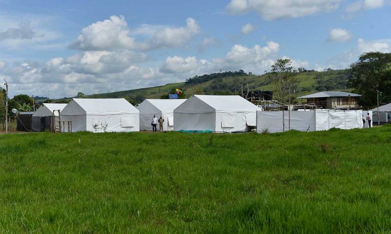  Zona Veredal de Transición y Normalización, proceso de paz Farc 