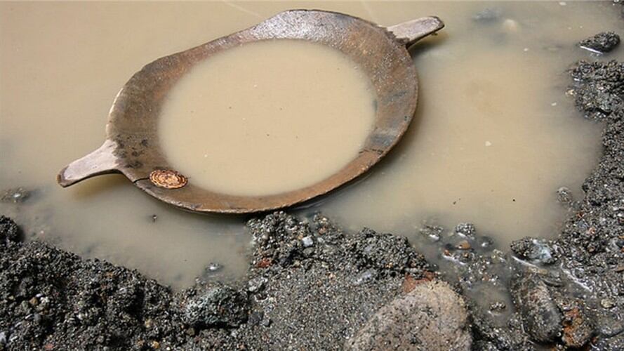 Minería artesanal. Foto: Colprensa