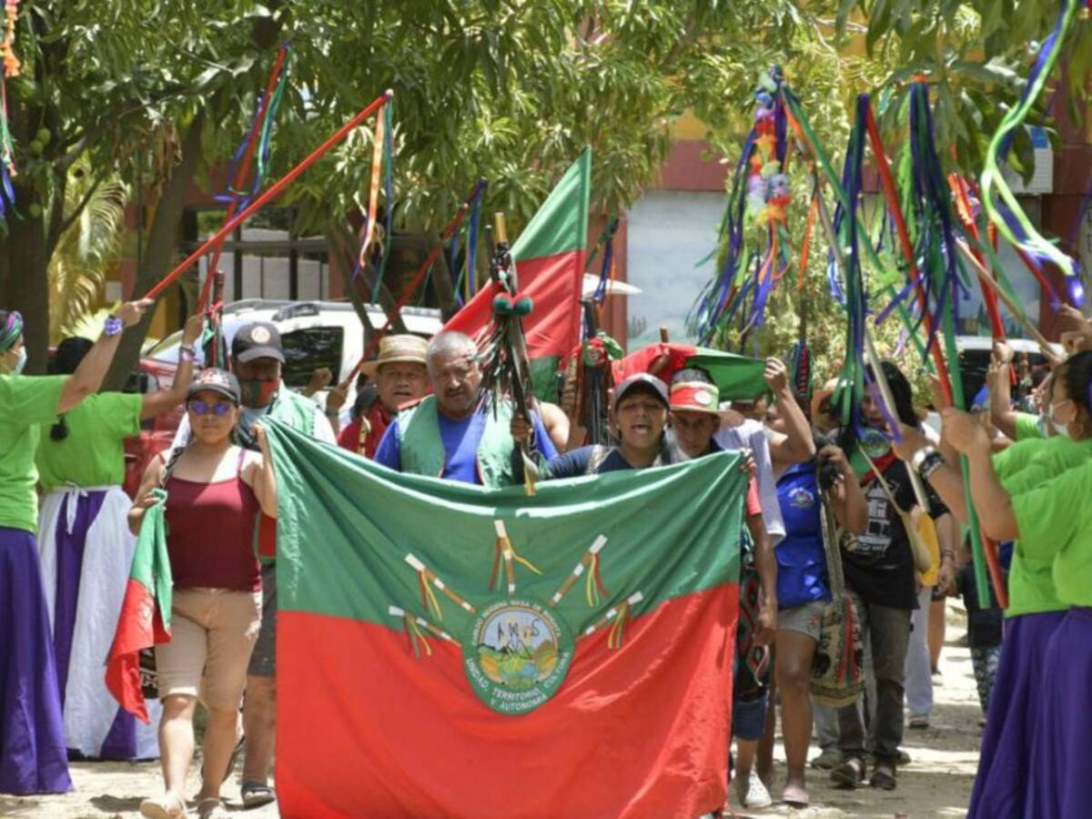 Minga indígena recorre el Magdalena para fortalecer el diálogo social