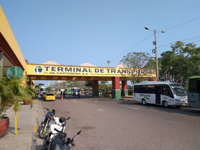 Terminal de Cartagena evidencia disminución de pasajeros