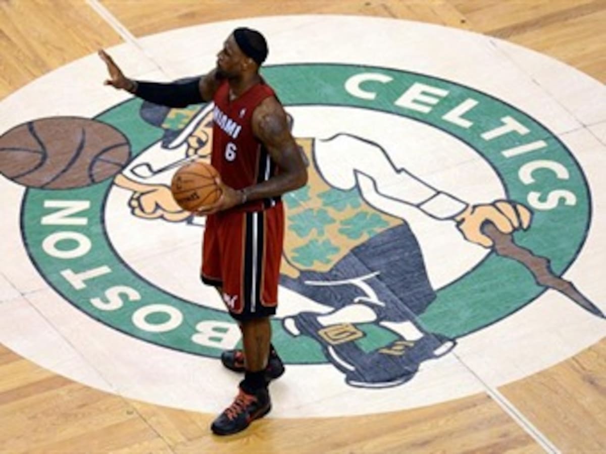 LeBron James, heroe de la noche, le dio la victoria a Miami sobre Boston