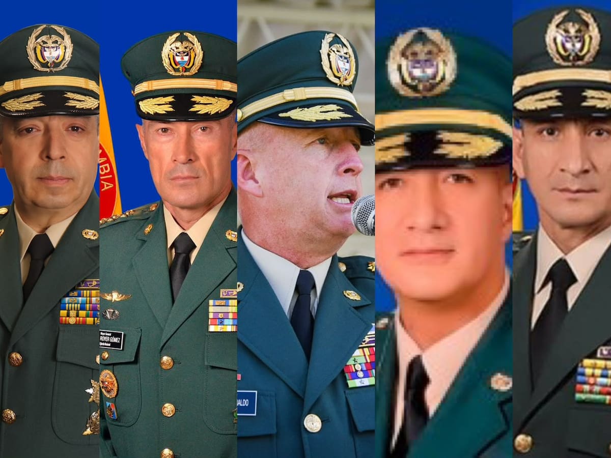 Estos son los generales que saldrían del Ejército tras la conformación de la nueva cúpula militar
