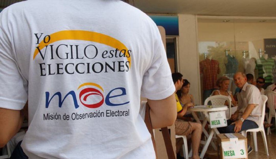 MOE acompaña jornada de votación de colombianos en el exterior